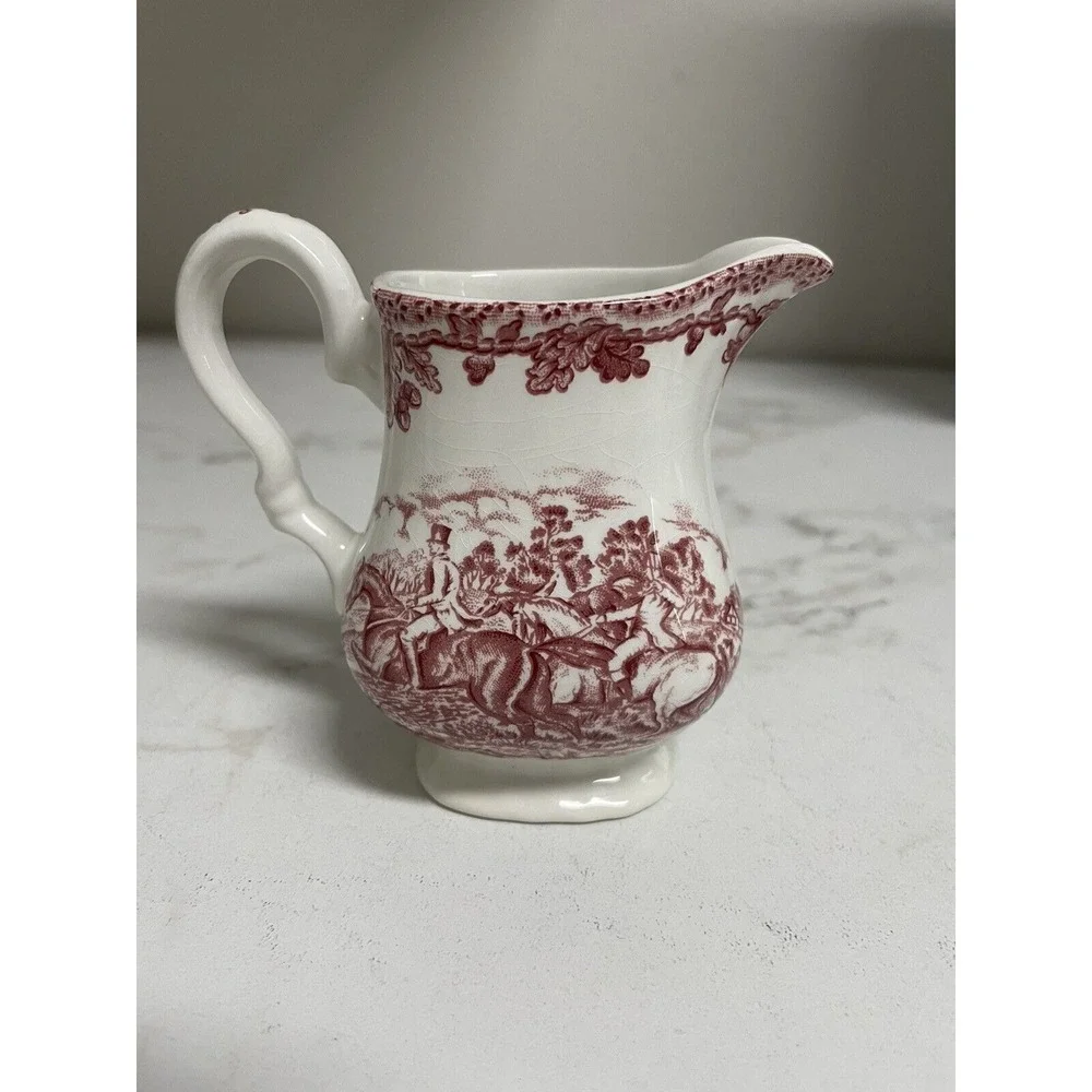 Country‎ Life Red Creamer by Myotts Staffordshire England